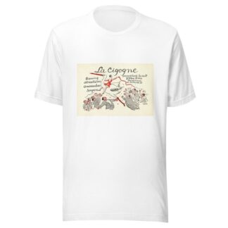 La cigogne by O. Fabrès T-Shirt