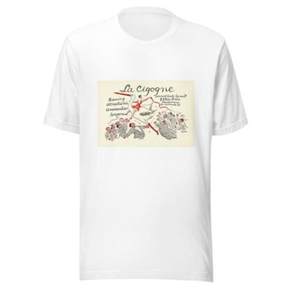 La cigogne by O. Fabrès T-Shirt