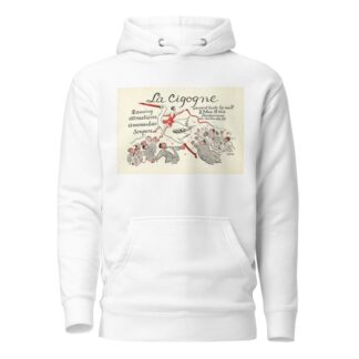 La cigogne by O. Fabrès Hoodie