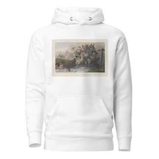 A Trip to Scarbro’ by Thomas Rowlandson Hoodie
