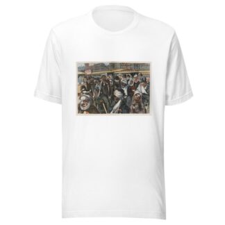 Annual parade of the cable-trolley cripple club by George Luks T-Shirt