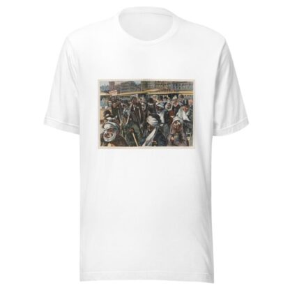 Annual parade of the cable-trolley cripple club by George Luks T-Shirt