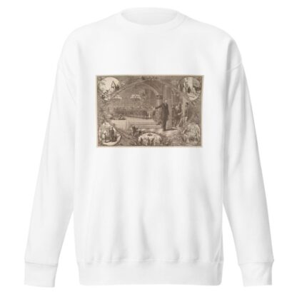 The Union Christmas dinner by Thomas Nast Sweatshirt