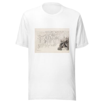 A rich man having a nightmare that he is freely giving his wealth away to women, children, the sick, and the elderly by William Henry Walker T-Shirt
