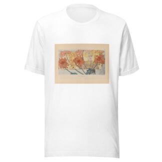 Panneau dècoratif, Chrysanthèmes fantastiques by Claudius Denis T-Shirt