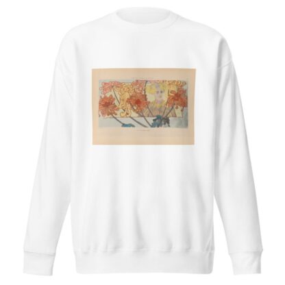 Panneau dècoratif, Chrysanthèmes fantastiques by Claudius Denis Sweatshirt