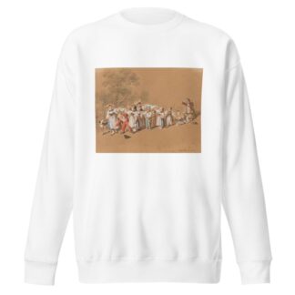 Jeux d’enfants bernois. La Polonaise by Franz Niklaus König Sweatshirt