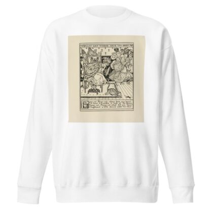 Pussy cat, Pussy cat, where have you been by Winifred Smith Sweatshirt