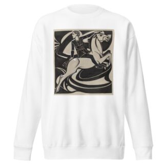 Man te paard by Richard Nicolaüs Roland Holst Sweatshirt