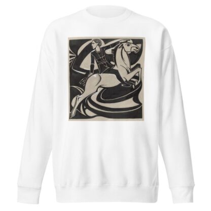 Man te paard by Richard Nicolaüs Roland Holst Sweatshirt