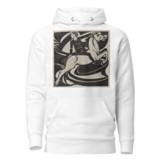 Man te paard by Richard Nicolaüs Roland Holst Hoodie