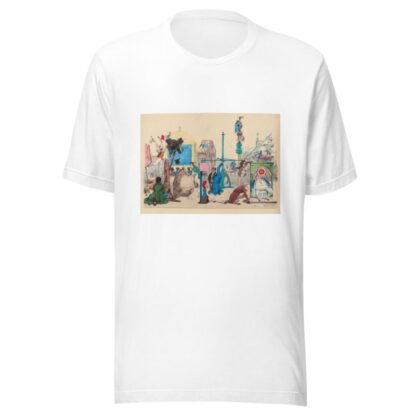 Rejouissances des Champs-Elysées by J. J. Grandville T-Shirt