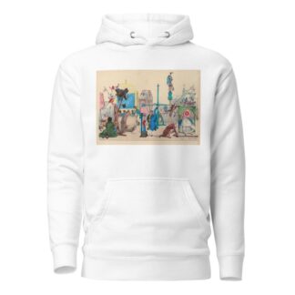 Rejouissances des Champs-Elysées by J. J. Grandville Hoodie
