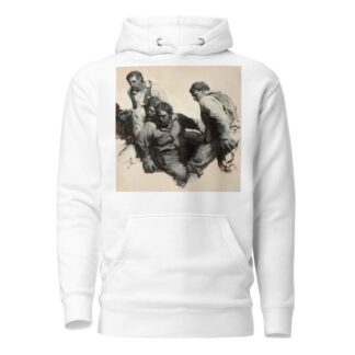 A Man and His Shadow by Edmund Franklin Ward Hoodie