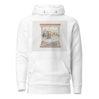 Tapisserie de Dijon 2 by Achille Jubinal Hoodie