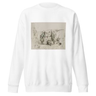 La soupe à la tranchée by Georges Goursat (Sem) Sweatshirt