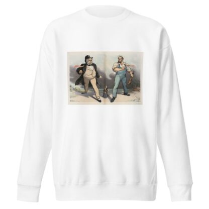Between two of a kind by Udo Keppler Sweatshirt
