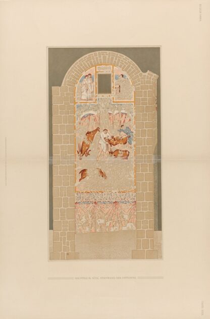 Ḳuṣejr ʻAmra; mit einer Karte von Arabia Petraea Pl.29 by Kaiserliche Akademie der Wissenschaften