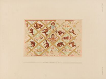 Ḳuṣejr ʻAmra; mit einer Karte von Arabia Petraea Pl.34 by Kaiserliche Akademie der Wissenschaften