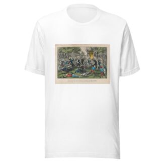 Battle of Bull Run, Va. July 21st 1861 by Currier & Ives. T-Shirt