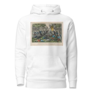 Battle of Bull Run, Va. July 21st 1861 by Currier & Ives. Hoodie