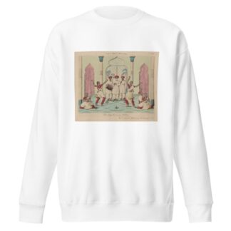 Die Bajaderen aus Indien by Johann Christian Schoeller Sweatshirt