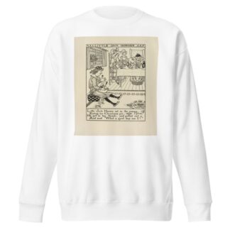 Little Jack Horner by Walter Crane Sweatshirt