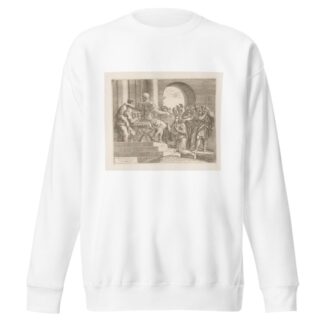 The Continence of Scipio by Diana Scultori Sweatshirt