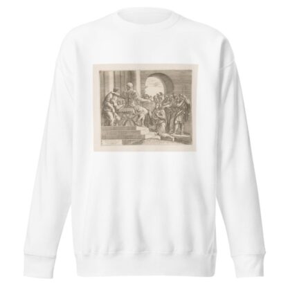 The Continence of Scipio by Diana Scultori Sweatshirt