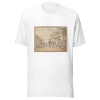 The Highland piper by Thomas Rowlandson T-Shirt