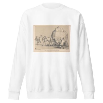 The State Wagon in Difficulties by John Doyle Sweatshirt