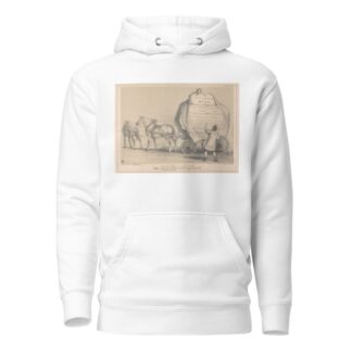The State Wagon in Difficulties by John Doyle Hoodie
