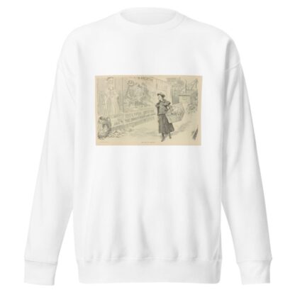 The seed of ambition by Charles Dana Gibson Sweatshirt