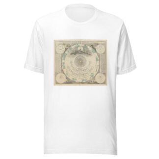 Atlas Coelestis Pl.03 by Johann Gabriel Doppelmayr T-Shirt