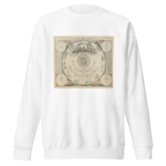 Atlas Coelestis Pl.03 by Johann Gabriel Doppelmayr Sweatshirt
