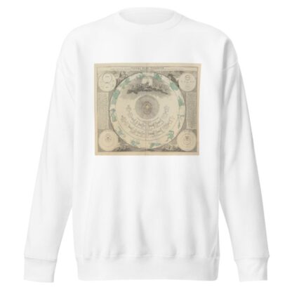 Atlas Coelestis Pl.03 by Johann Gabriel Doppelmayr Sweatshirt