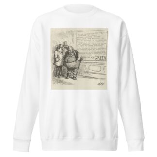 The wearing of the green by Thomas Nast Sweatshirt