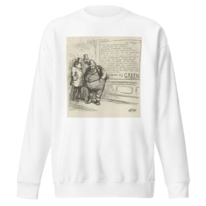 The wearing of the green by Thomas Nast Sweatshirt