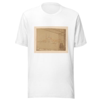 Gezicht op Venetië met de Chiesa di San Giorgio Maggiore by Reinier Willem Petrus de Vries T-Shirt