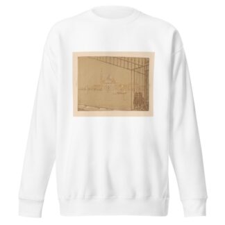 Gezicht op Venetië met de Chiesa di San Giorgio Maggiore by Reinier Willem Petrus de Vries Sweatshirt