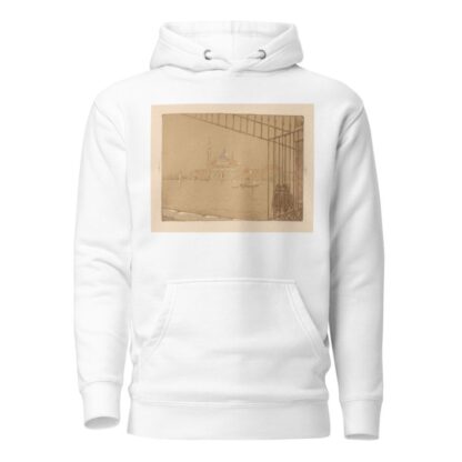 Gezicht op Venetië met de Chiesa di San Giorgio Maggiore by Reinier Willem Petrus de Vries Hoodie