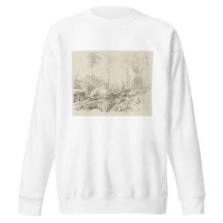 In the Land of Iron and Steel by Joseph Pennell Sweatshirt
