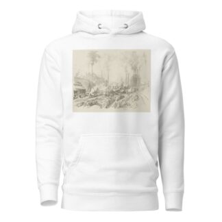In the Land of Iron and Steel by Joseph Pennell Hoodie