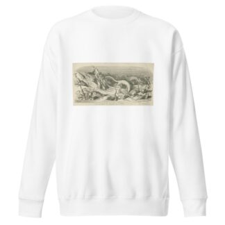 Le combat des rats et des belettes. by Gustave Doré Sweatshirt
