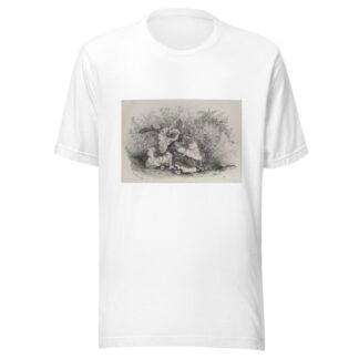 Plant Study from Group of Various Plants Drawn and Lithographed after Nature by Eugene Blery T-Shirt