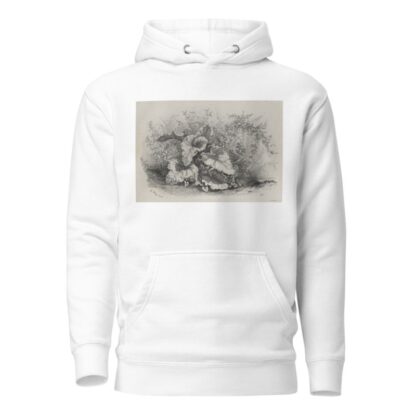 Plant Study from Group of Various Plants Drawn and Lithographed after Nature by Eugene Blery Hoodie
