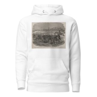 Charge of the First Massachusetts Regiment on a Rebel Rifle Pit near Yorktown by Winslow Homer Hoodie