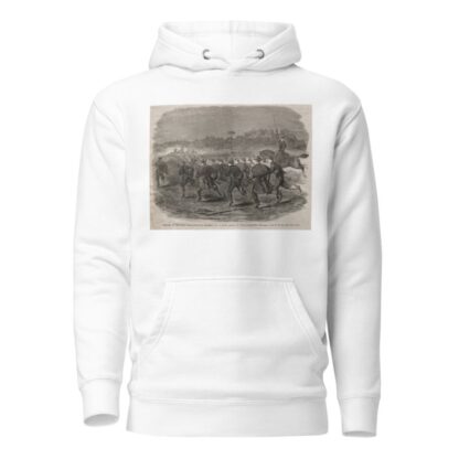 Charge of the First Massachusetts Regiment on a Rebel Rifle Pit near Yorktown by Winslow Homer Hoodie
