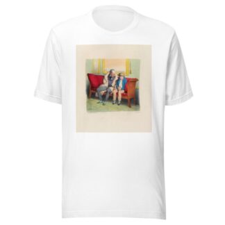 Mon ami, tu reviens de ton village, prends garde aux mauvais sujets by Charles-Joseph Traviès de Villers T-Shirt