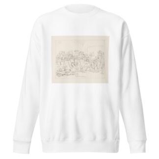 ‘The point envenomed too! — Then venom, to thy work,’ [Hamlet], act V, sc. II by William M. Anderson Sweatshirt